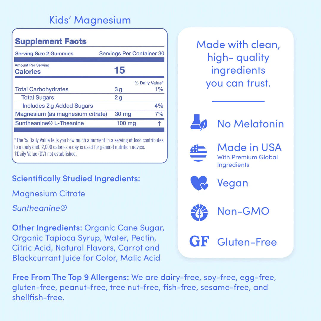 Kids' Calming Magnesium Gummies