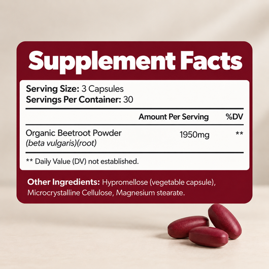 Organic Beet Root Tablets