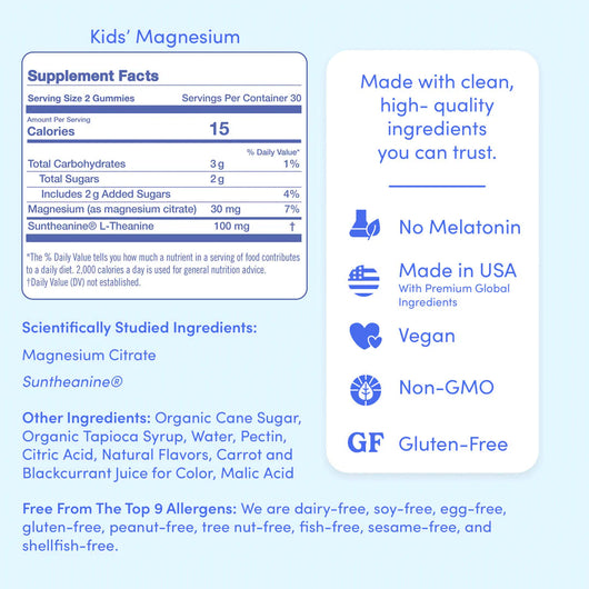 Kids' Calming Magnesium Gummies